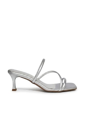 Sandalia Tacon Para Mujer 5501-Z471 PLATA ZAVATTY Zavatty