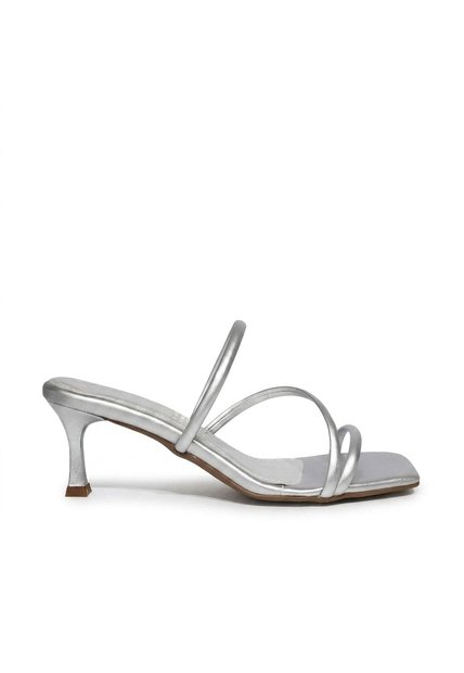 Sandalia Tacon Para Mujer 5501-Z471 PLATA ZAVATTY