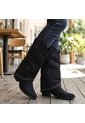 Bota Para Mujer 2663-Z22 NEGRO GAMUZA ZAVATTY de Zavatty