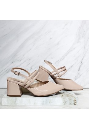 Tacon Para Mujer 5058-Z148 NUDE ZAVATTY