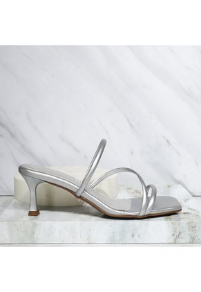 Sandalia Tacon Para Mujer 5501-Z471 PLATA ZAVATTY