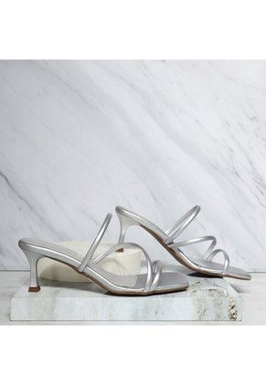 Sandalia Tacon Para Mujer 5501-Z471 PLATA ZAVATTY