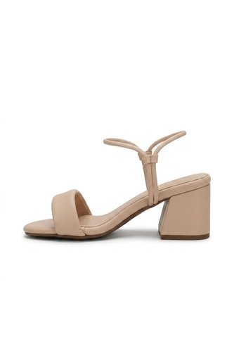 Sandalia Tacon Para Mujer Q277-Z471 NUDE ZAVATTY Zavatty