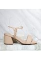 Sandalia Tacon Para Mujer Q277-Z471 NUDE ZAVATTY de Zavatty
