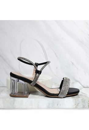 Sandalia Tacon Para Mujer W30-Z471 NEGRO X MURANO ZAVATTY