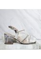 Sandalia Tacon Para Mujer W47-Z471 PLATA X MURANO ZAVATTY de Zavatty
