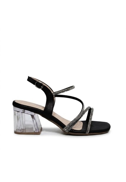 Sandalia Tacon Para Mujer W47-Z471 NEGRO X MURANO ZAVATTY