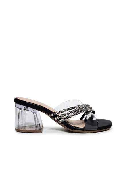 Sandalia Tacon Para Mujer W50-Z471 NEGRO X MURANO ZAVATTY