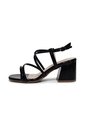 Sandalia Tacon Para Mujer Q261-Z471 NEGRO CHAROL ZAVATTY de Zavatty