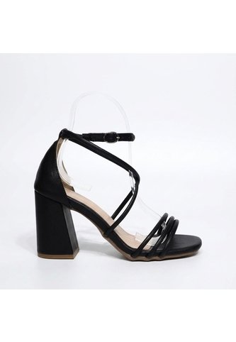 Sandalia Tacon Para Mujer J144-Z471 NEGRO ZAVATTY Zavatty