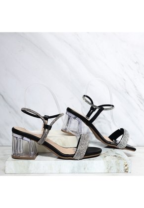 Sandalia Tacon Para Mujer W30-Z471 NEGRO X MURANO ZAVATTY