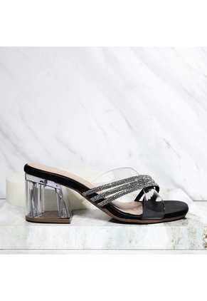 Sandalia Tacon Para Mujer W50-Z471 NEGRO X MURANO ZAVATTY