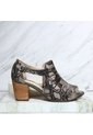 Sandalia Tacon Para Mujer H-WANDA PLOMO CUERO ZAVATTY de Zavatty