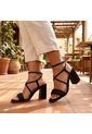 Sandalia Tacon Para Mujer J137-Z471 NEGRO ZAVATTY de Zavatty