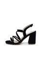 Sandalia Tacon Para Mujer J162-Z471 NEGRO NOBUCK ZAVATTY de Zavatty