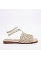 Sandalia Plana Para Mujer PC620-Z725 CHAMPAÑA ZAVATTY de Zavatty