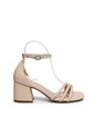 Sandalia Tacon Para Mujer Q264-Z471 NUDE ZAVATTY de Zavatty