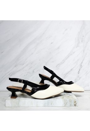 Sandalia Tacon Para Mujer PI227-Z610 TALCO X NEGRO CHAROL ZAVATTY