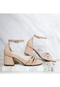 Sandalia Tacon Para Mujer Q264-Z471 NUDE ZAVATTY de Zavatty