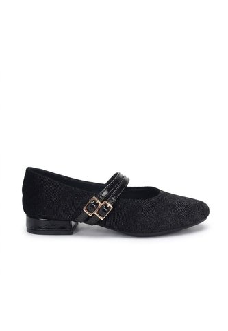 Sandalia Para Mujer L430-Z319 NEGRO CHAROL ZAVATTY Zavatty