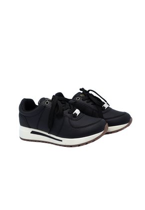 Tenis Para Mujer TA744 NEGRO MATE - CHAROL ZAVATTY