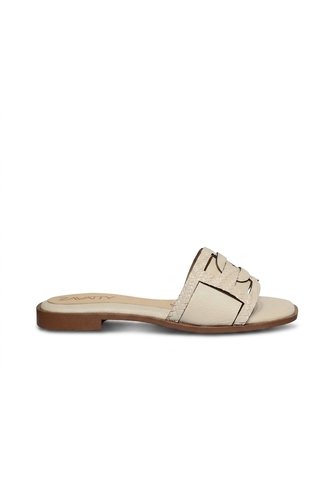 Sandalia Plana Para Mujer P322-Z84 BEIGE ZAVATTY Zavatty