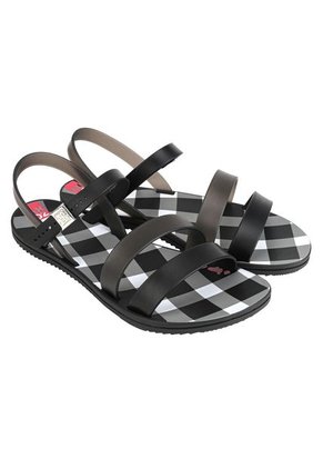 SANDALIAS NEGRO AJEDREZ ZAXY URBAN VI FEM