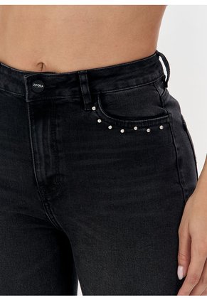 JEANS MUJER NEGRO ZIPORA ADA