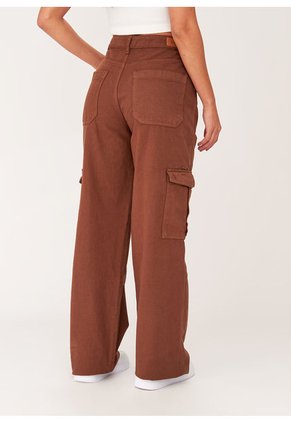 JEANS MUJER MARRÓN ZIPORA FISHER