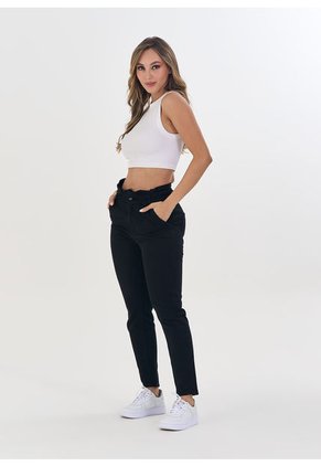 JEANS MUJER NEGRO ZIPORA MELODY BLACK