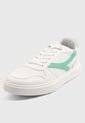 Tenis Lifestyle Blanco-Verde Menta ZIPPER de Zipper