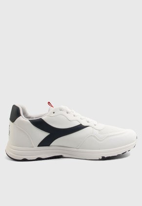 Tenis Lifestyle Blanco-Azul ZIPPER